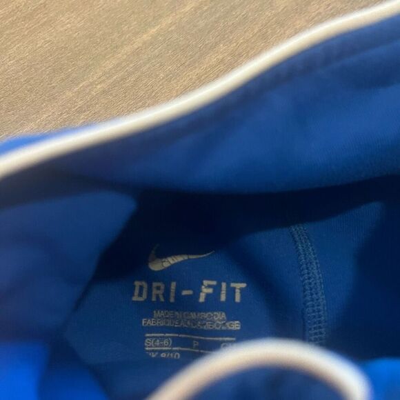 Nike Blue Athletic Workout Full‎ Zip Jacket Women Small - Picture 5 of 6